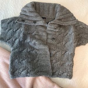 Gap Short-Sleeve Cropped Sweater